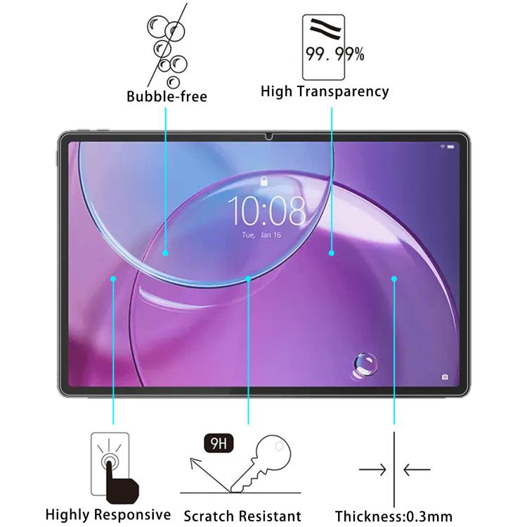 For Lenovo Xiaoxin GT / Xiaoxin Pro 13 2pcs 9H 0.3mm Explosion-proof Tempered Glass Film