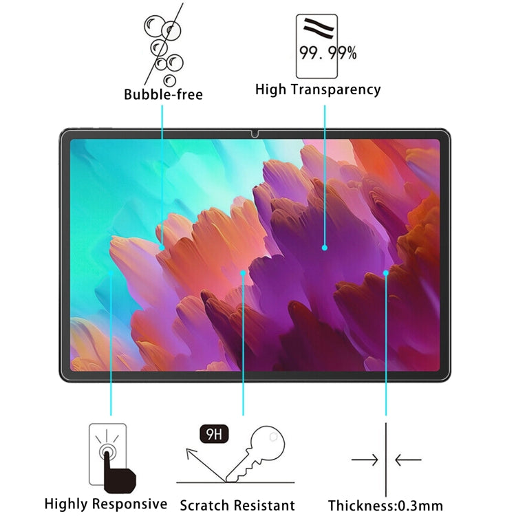 For Lenovo Xiaoxin Pad Pro 12.7 25pcs 9H 0.3mm Explosion-proof Tempered Glass Film