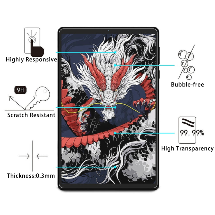 For Lenovo Legion Y700 2024 25pcs 9H 0.3mm Explosion-proof Tempered Glass Film