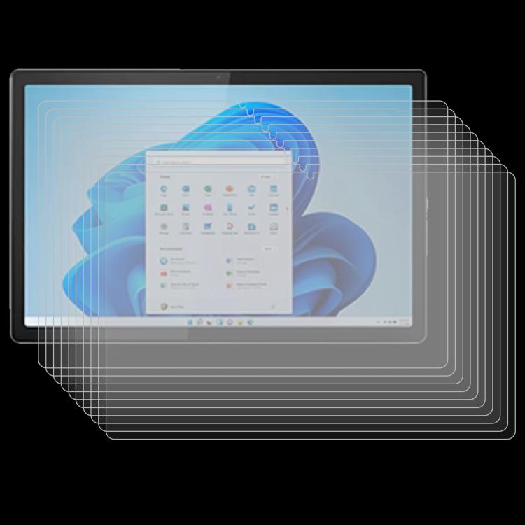 For Lenovo Qitian D12 12.4 inch 25pcs 9H 0.3mm Explosion-proof Tempered Glass Film