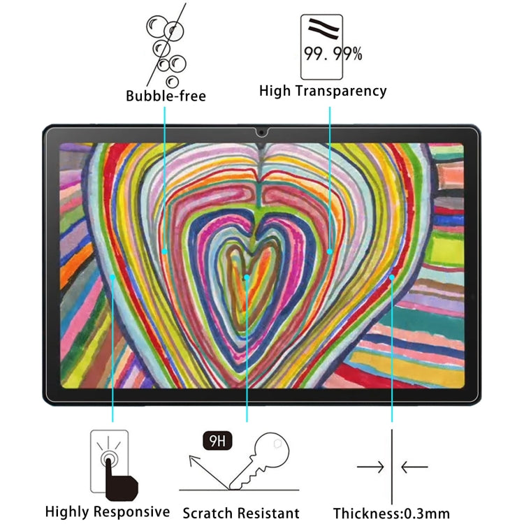 For LG Ultra Tab 9H 0.3mm Explosion-proof Tempered Glass Film