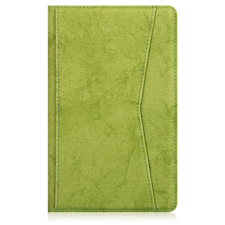 For Huawei MatePad T8 Marble Cloth Texture Horizontal Flip Leather Case with Card Slot & Holder