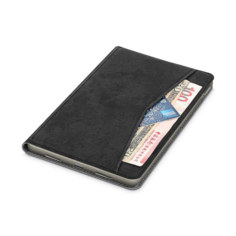 For Huawei Honor V6 Marble Cloth Texture Horizontal Flip Leather Case with Card Slot & Holder