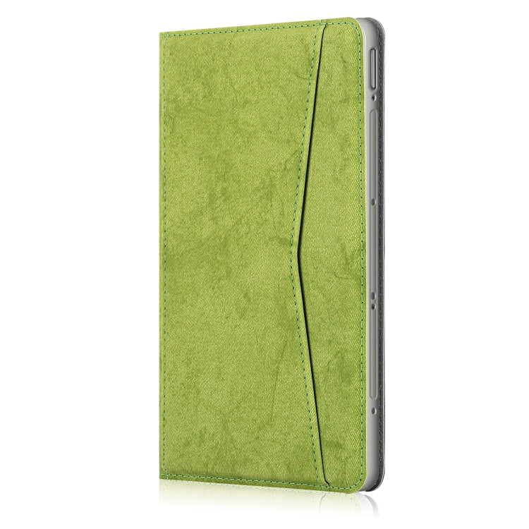 For Huawei Honor V6 Marble Cloth Texture Horizontal Flip Leather Case with Card Slot & Holder