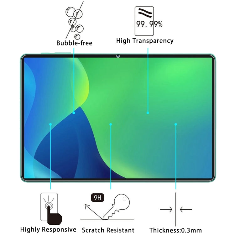 For Oukitel OT11 25pcs 9H 0.3mm Explosion-proof Tempered Glass Film