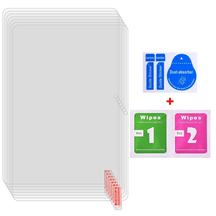 For Oukitel RT9 10.1 25pcs 9H 0.3mm Explosion-proof Tempered Glass Film