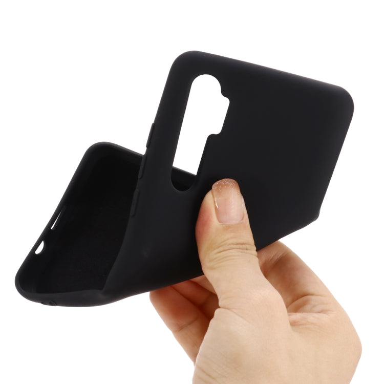 For Xiaomi Mi Note 10 Lite Solid Color Liquid Silicone Shockproof Full Coverage Protective Case