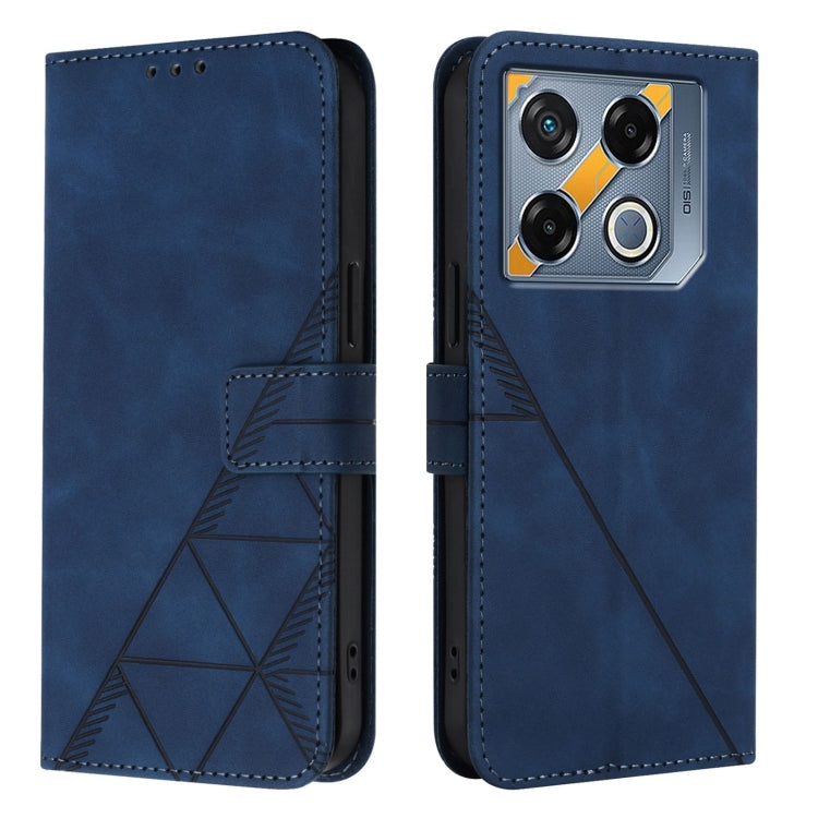 For Infinix GT 20 Pro-X6871 Crossbody 3D Embossed Flip Leather Phone Case