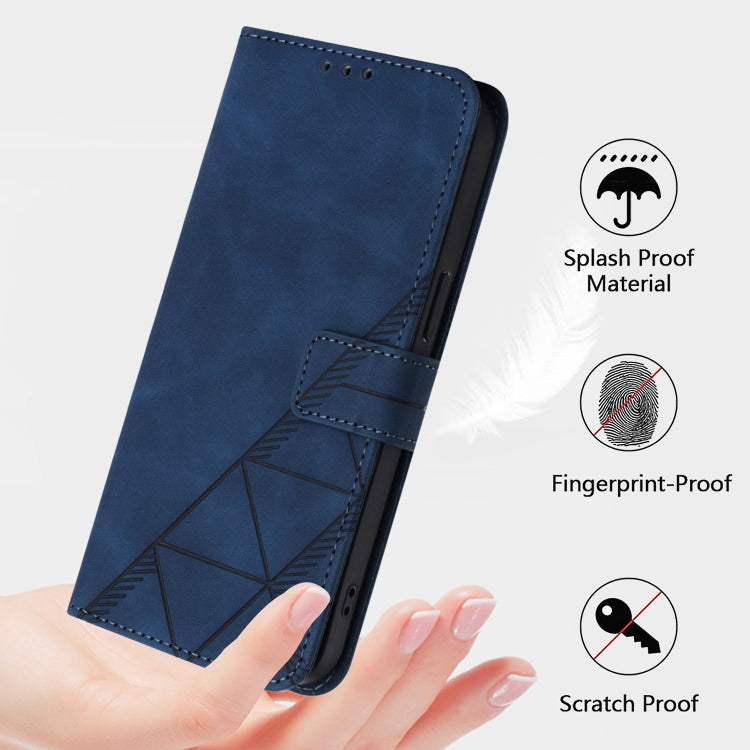 For Infinix Note 40 5G Crossbody 3D Embossed Flip Leather Phone Case