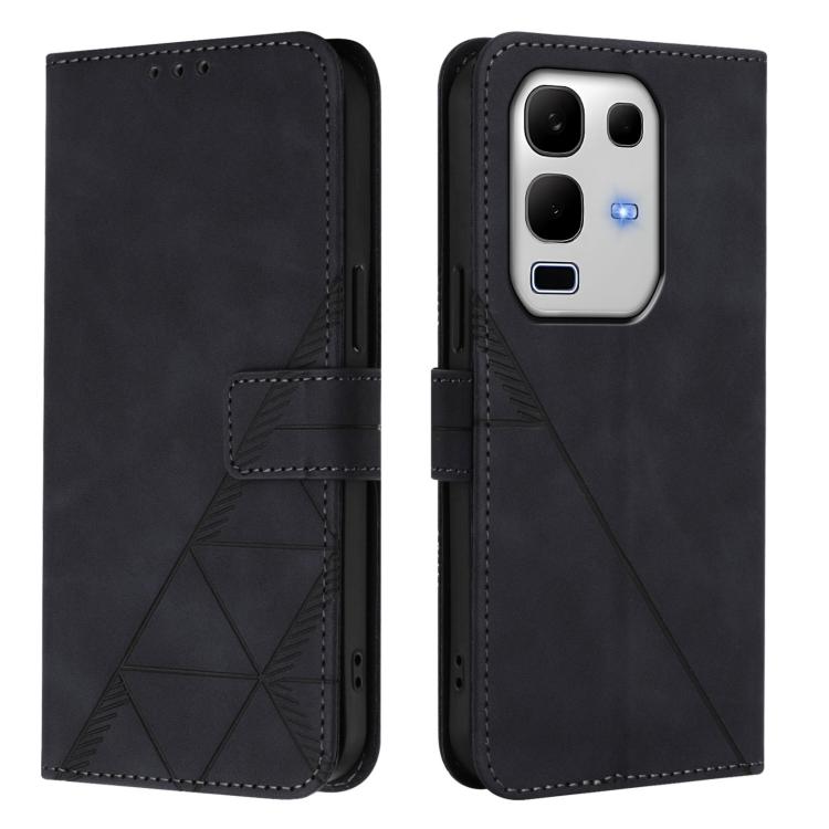 For Infinix Note 50s Crossbody 3D Embossed Flip Leather Phone Case