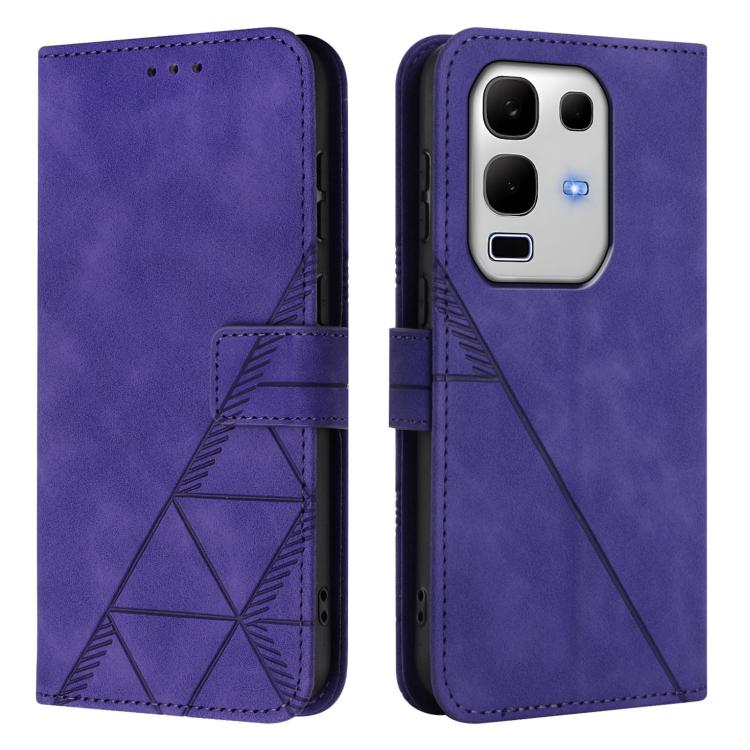 For Infinix Note 50s Crossbody 3D Embossed Flip Leather Phone Case