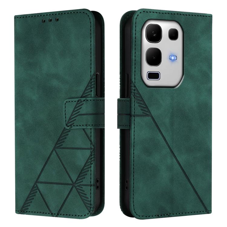 For Infinix Note 50s Crossbody 3D Embossed Flip Leather Phone Case