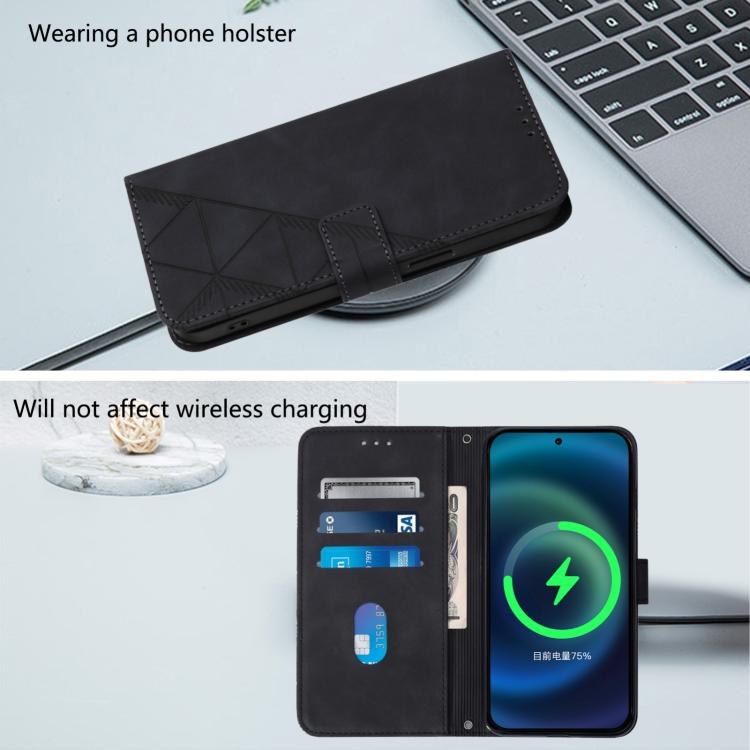 For Infinix Note 60 5G / Note 60 Pro 5G Crossbody 3D Embossed Flip Leather Phone Case
