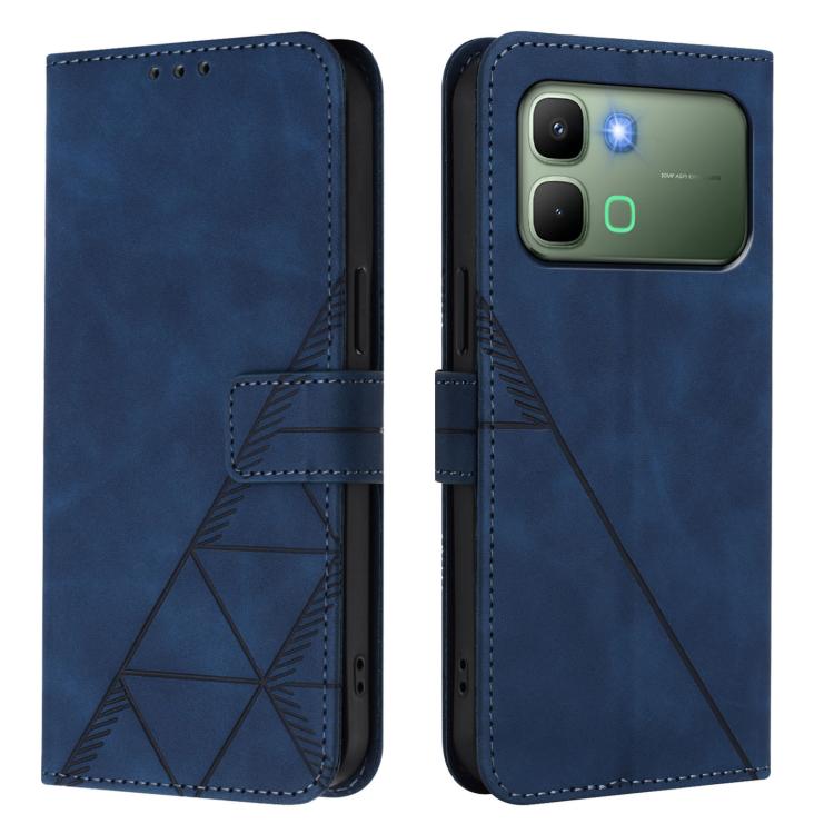 For Infinix Note Edge 5G Global Crossbody 3D Embossed Flip Leather Phone Case