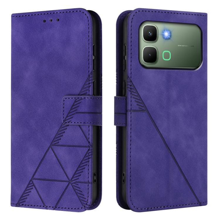 For Infinix Note Edge 5G Global Crossbody 3D Embossed Flip Leather Phone Case