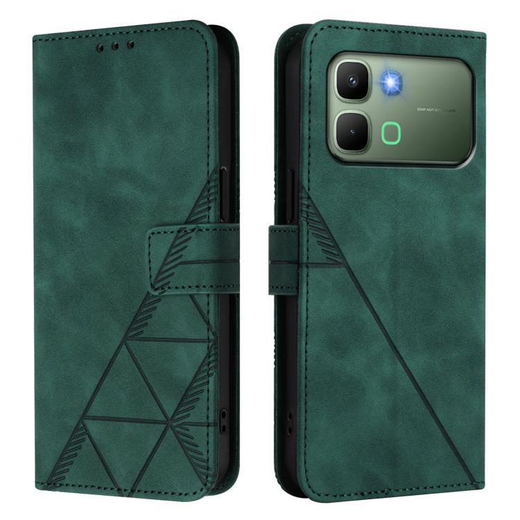 For Infinix Note Edge 5G Global Crossbody 3D Embossed Flip Leather Phone Case