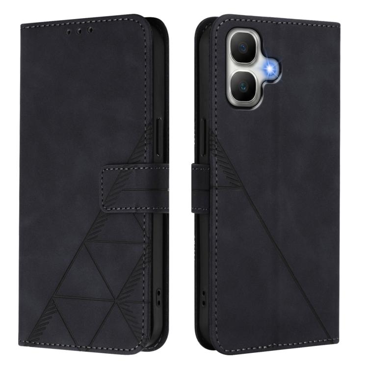 For Infinix Smart 20 4G / X6840 Crossbody 3D Embossed Flip Leather Phone Case