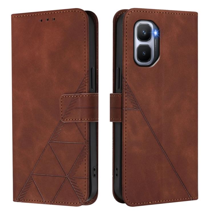 For Infinix GT 50 Pro 5G Crossbody 3D Embossed Flip Leather Phone Case