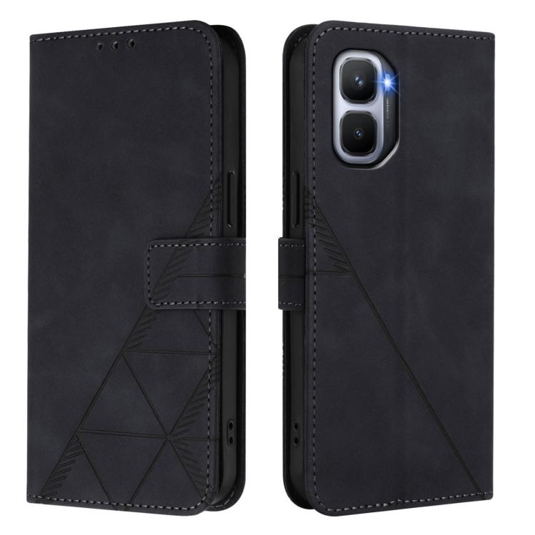 For Infinix GT 50 Pro 5G Crossbody 3D Embossed Flip Leather Phone Case