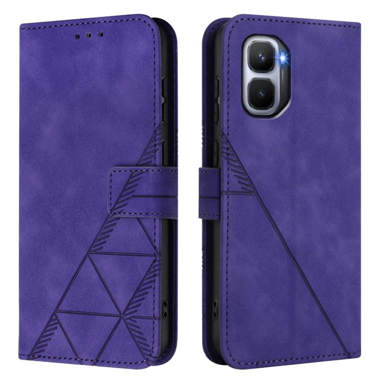 For Infinix GT 50 Pro 5G Crossbody 3D Embossed Flip Leather Phone Case