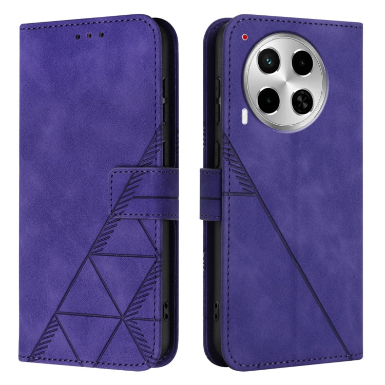 For Tecno Camon 30 4G / 5G Crossbody 3D Embossed Flip Leather Phone Case