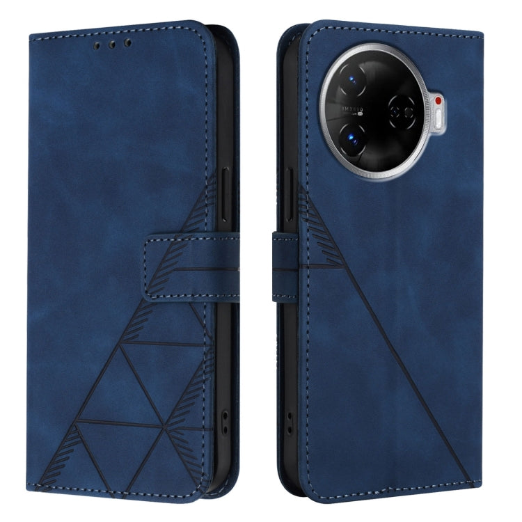 For Tecno Camon 30 Pro 5G Crossbody 3D Embossed Flip Leather Phone Case