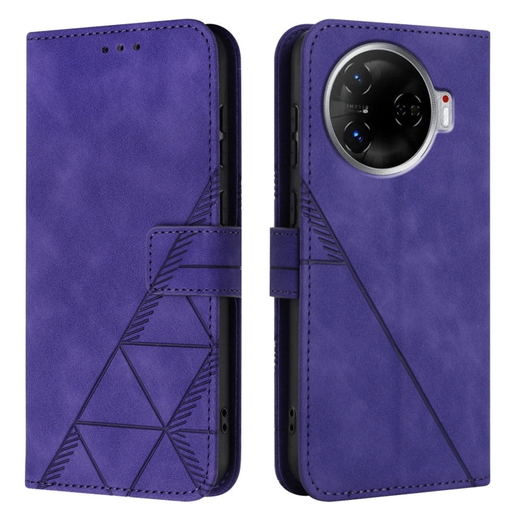 For Tecno Camon 30 Pro 5G Crossbody 3D Embossed Flip Leather Phone Case