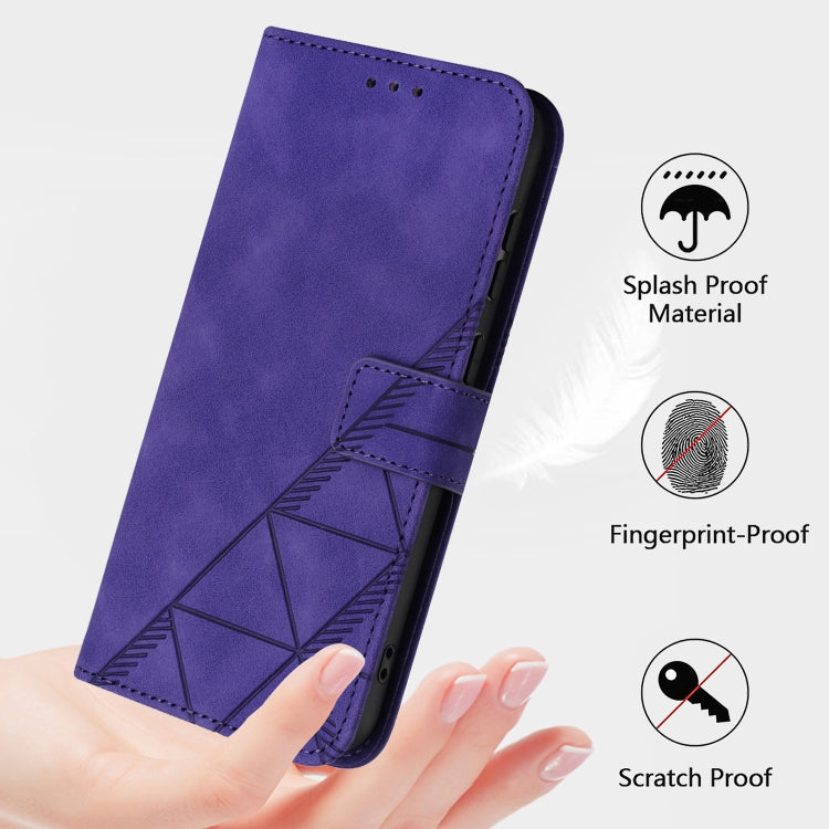 For Tecno Camon 30 Pro 5G Crossbody 3D Embossed Flip Leather Phone Case