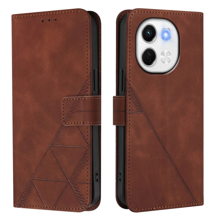 For Tecno Spark 30 5G / Pova 6 Neo 5G Crossbody 3D Embossed Flip Leather Phone Case