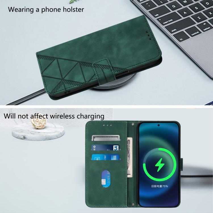 For Tecno Camon 40 4G Crossbody 3D Embossed Flip Leather Phone Case