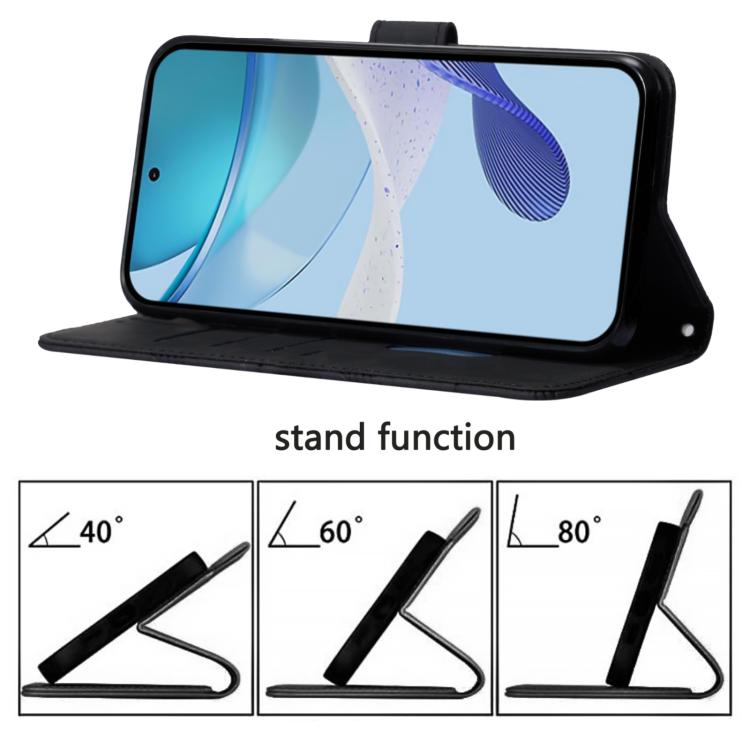 For Tecno Camon 40 Pro 4G Crossbody 3D Embossed Flip Leather Phone Case