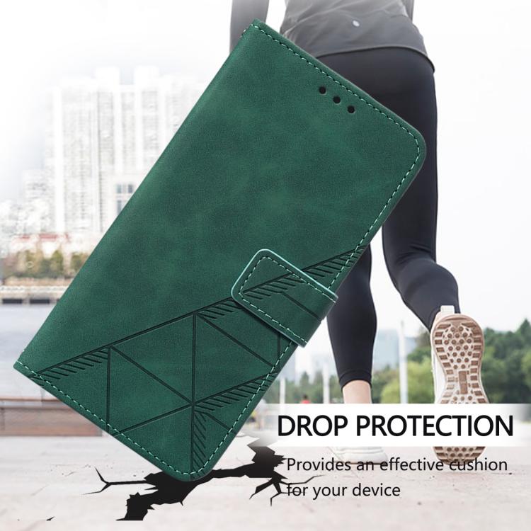 For Tecno Camon 40 Pro 4G Crossbody 3D Embossed Flip Leather Phone Case