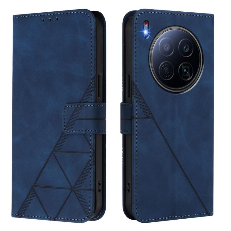 For Tecno Camon 40 Premier Crossbody 3D Embossed Flip Leather Phone Case