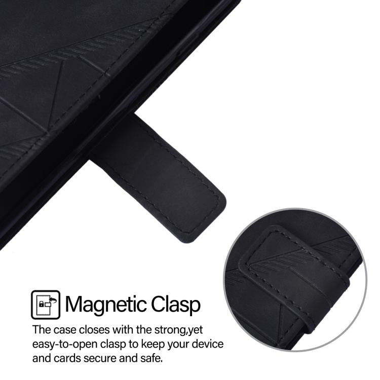 For Tecno Camon 40 Premier Crossbody 3D Embossed Flip Leather Phone Case