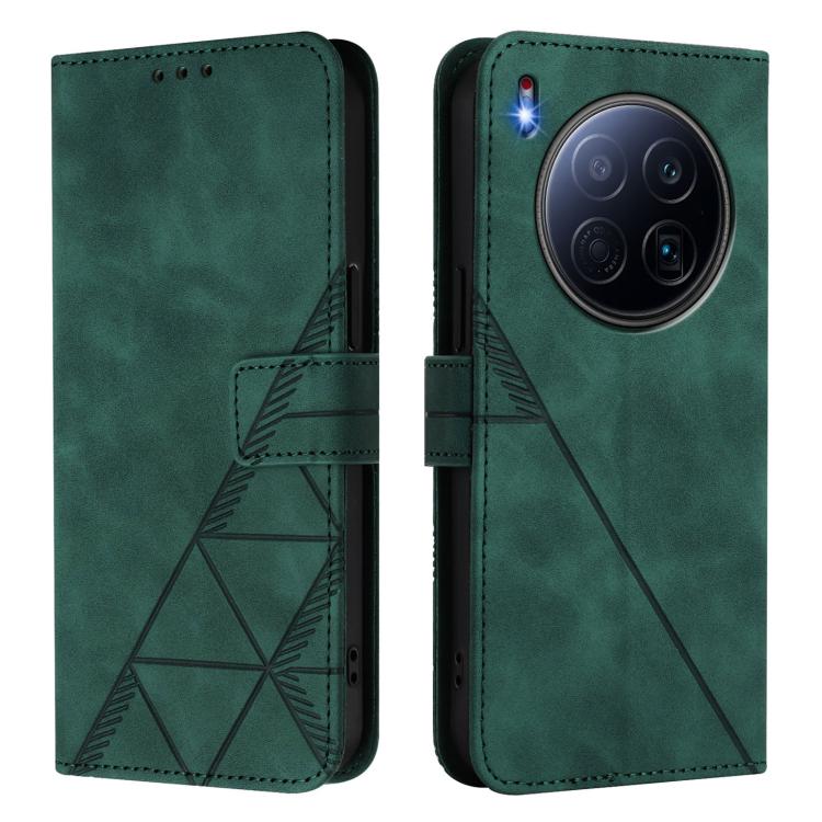 For Tecno Camon 40 Premier Crossbody 3D Embossed Flip Leather Phone Case