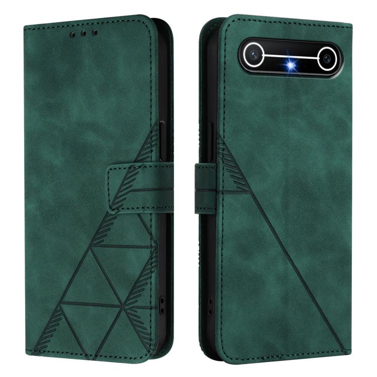 For Tecno Spark Slim 5G Crossbody 3D Embossed Flip Leather Phone Case