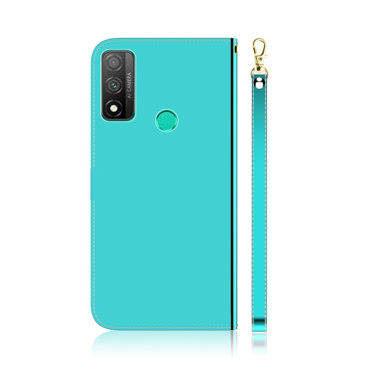 For Huawei P Smart 2020 Lmitated Mirror Surface Horizontal Flip Leather Case with Holder & Card Slots & Wallet & Lanyard