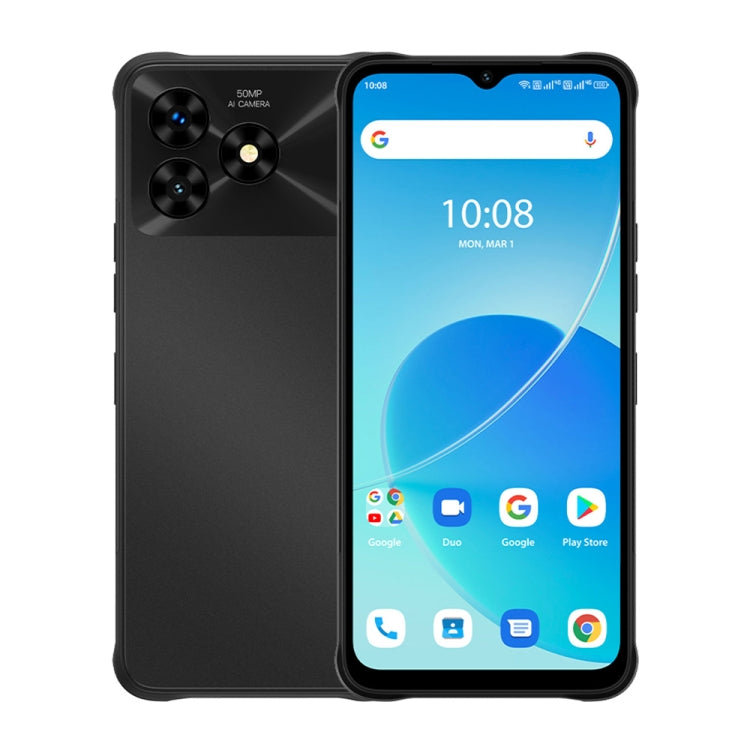 [HK Warehouse] UMIDIGI G5 Mecha Rugged Phone, Face ID & Side Fingerprint Identification, 6.6 inch Android 13 Unisoc T606 Octa Core, Network: 4G, OTG, 8GB+128GB