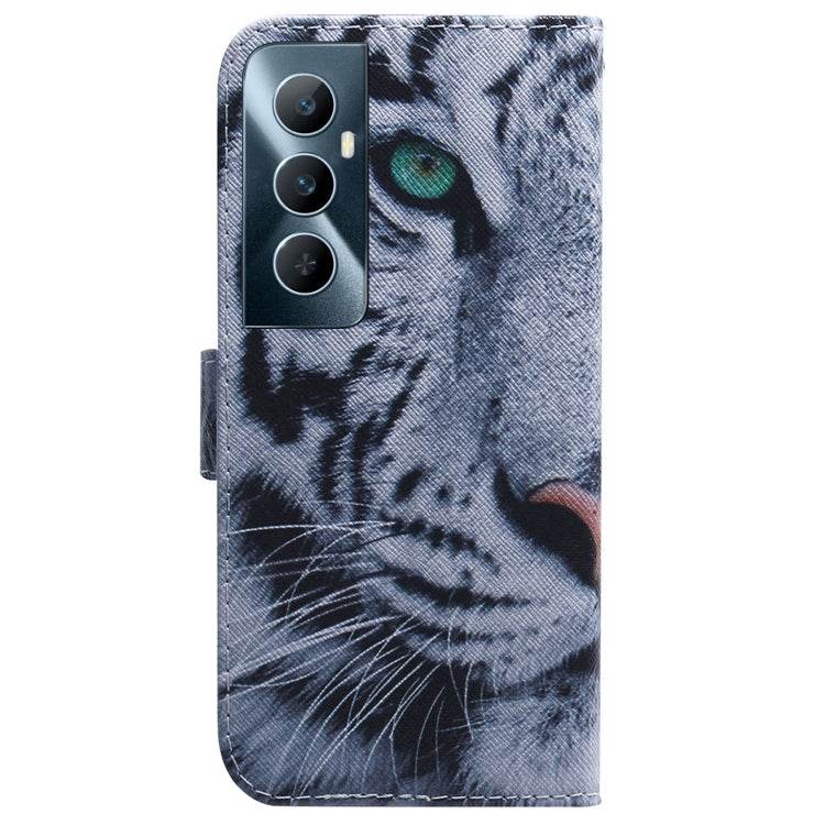For Realme C65 4G Coloured Drawing Flip Leather Phone Case