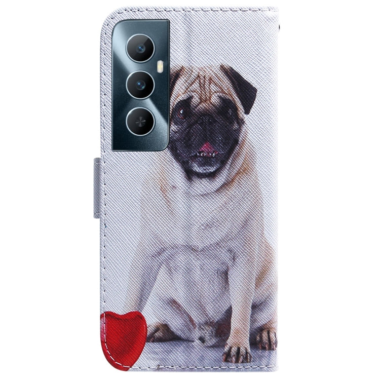 For Realme C65 4G Coloured Drawing Flip Leather Phone Case