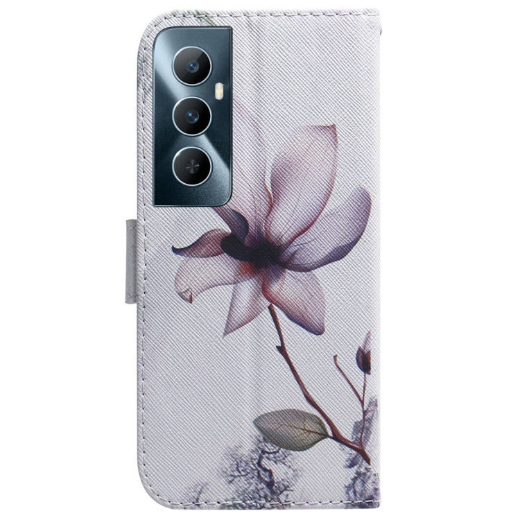 For Realme C65 4G Coloured Drawing Flip Leather Phone Case