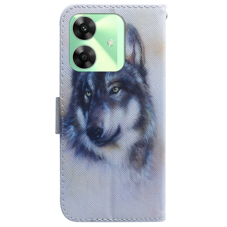 For Realme C61 / C63 / Note 60 Coloured Drawing Flip Leather Phone Case