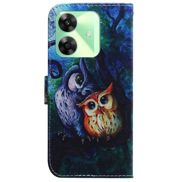 For Realme C61 / C63 / Note 60 Coloured Drawing Flip Leather Phone Case