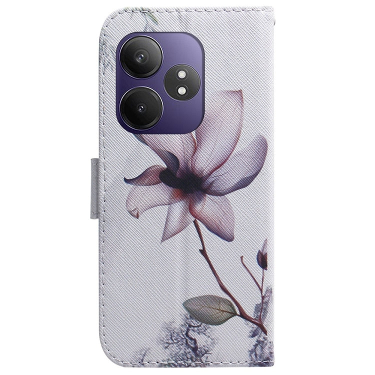 For Realme GT 6 / GT 6T / GT Neo6 Coloured Drawing Flip Leather Phone Case