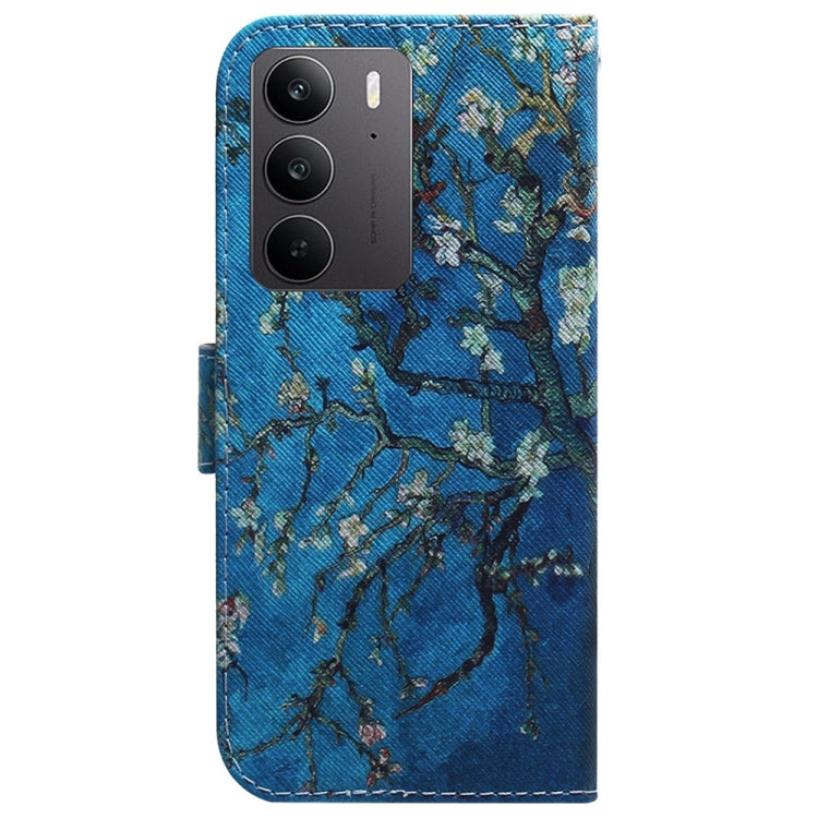 For Realme C75 Coloured Drawing Flip Leather Phone Case