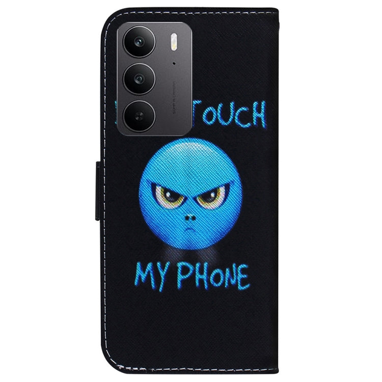 For Realme C75 Coloured Drawing Flip Leather Phone Case