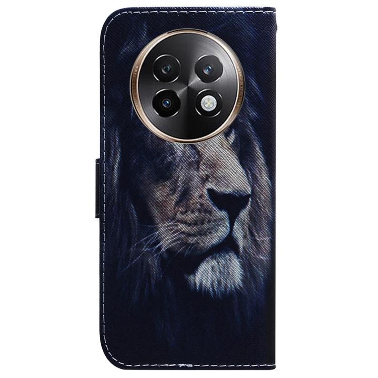 For Realme 13+ Global Coloured Drawing Flip Leather Phone Case