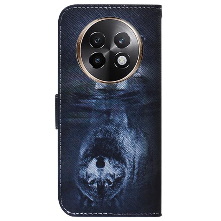 For Realme 13+ Global Coloured Drawing Flip Leather Phone Case