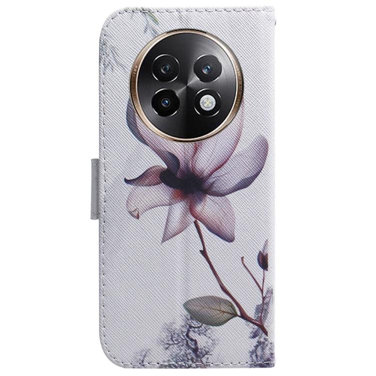 For Realme 13+ Global Coloured Drawing Flip Leather Phone Case