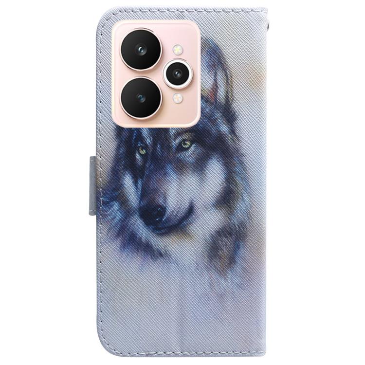 For Realme 15 5G / Realme 15 Pro 5G Coloured Drawing Flip Leather Phone Case